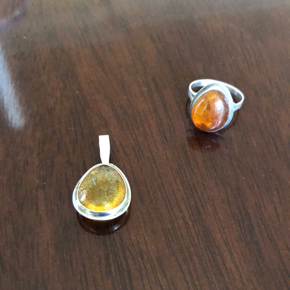 Pendant and ring